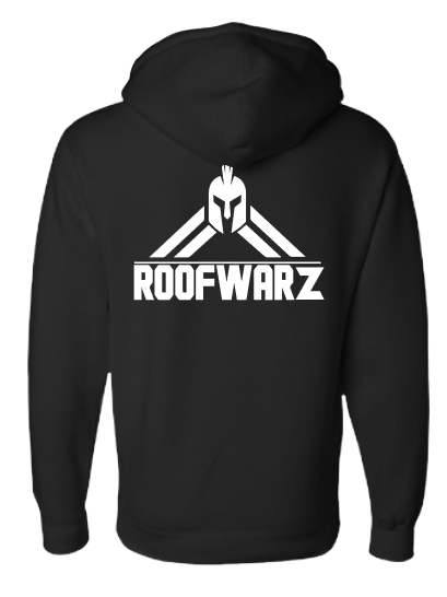 White Logo Hoodie - Image 2